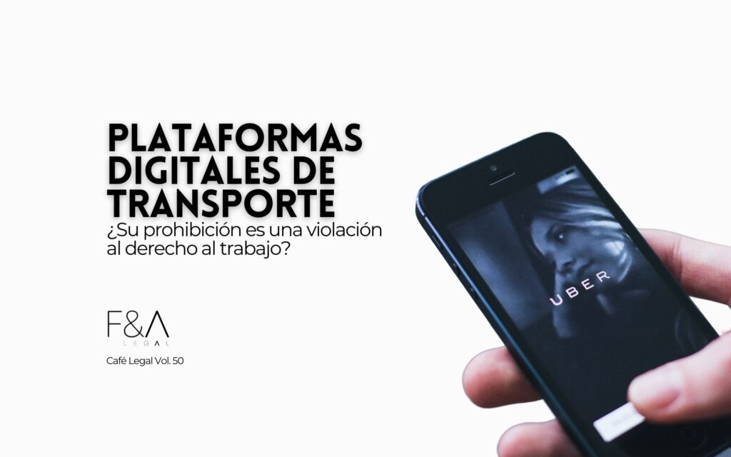 Plataformas digitales de transporte